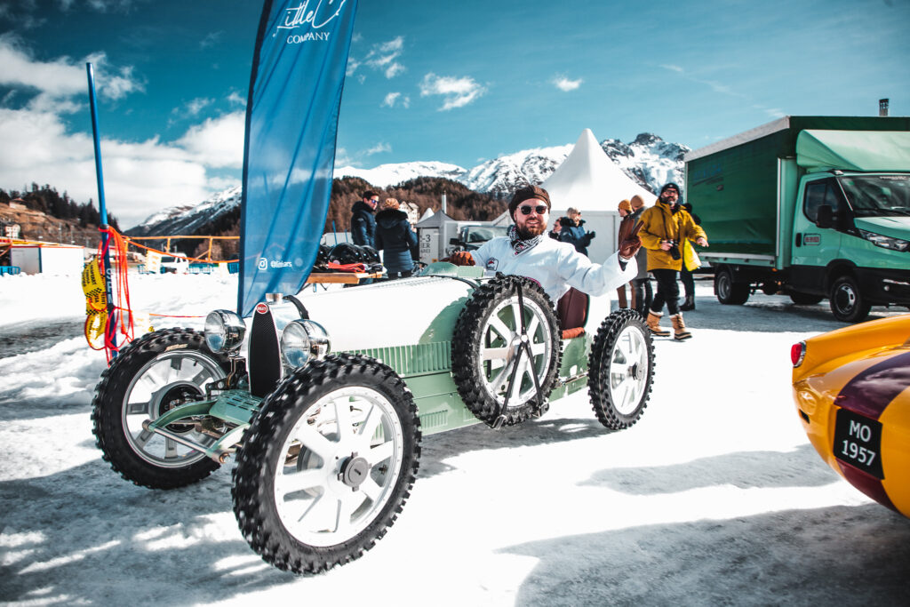 The ICE St. Moritz - The Little Car Company - Bugatti Baby II
