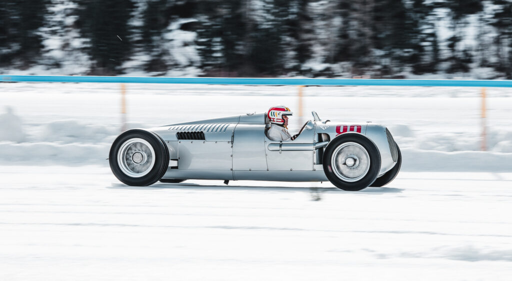The ICE St. Moritz - Auto Union Type C - Tom Kristensen